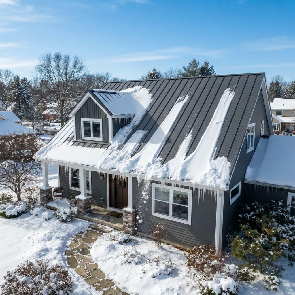 Metal vs. Asphalt Shingles in Northeast Ohio Winters (2026)