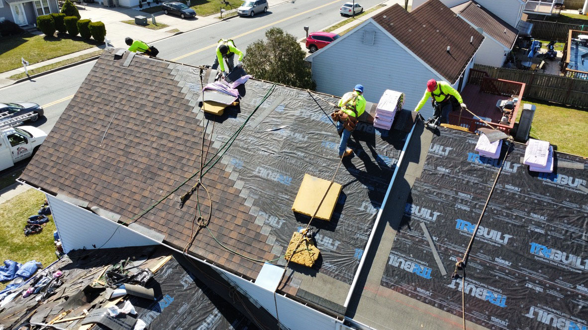 Eastlake lakefront roofing project by YICN