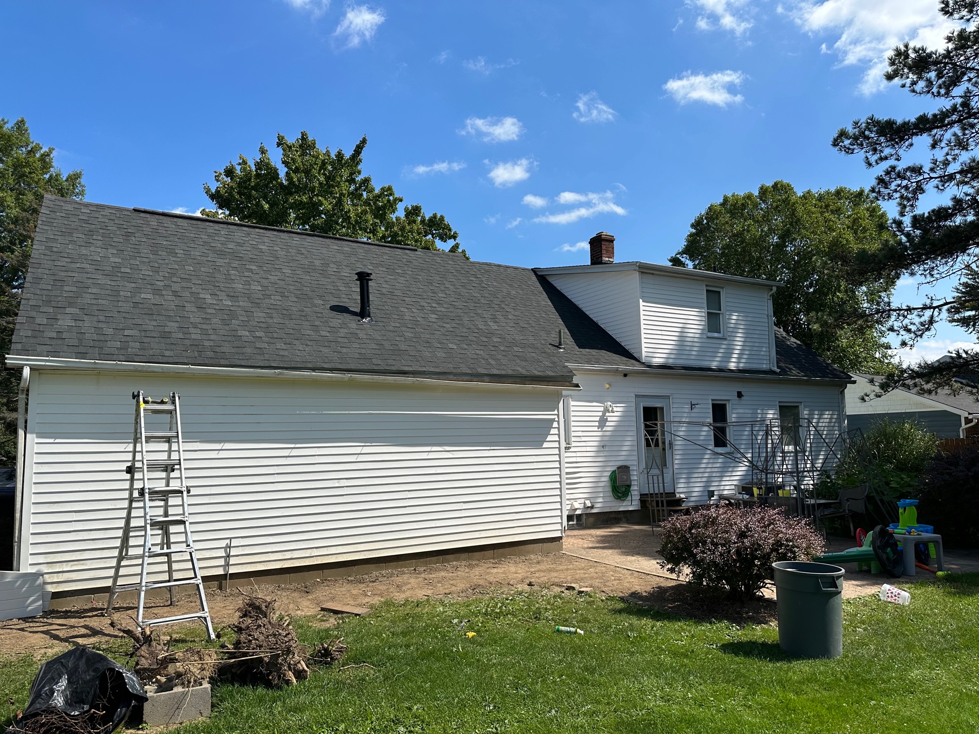 Gutter System Installation - Rocky River - Before thumbnail