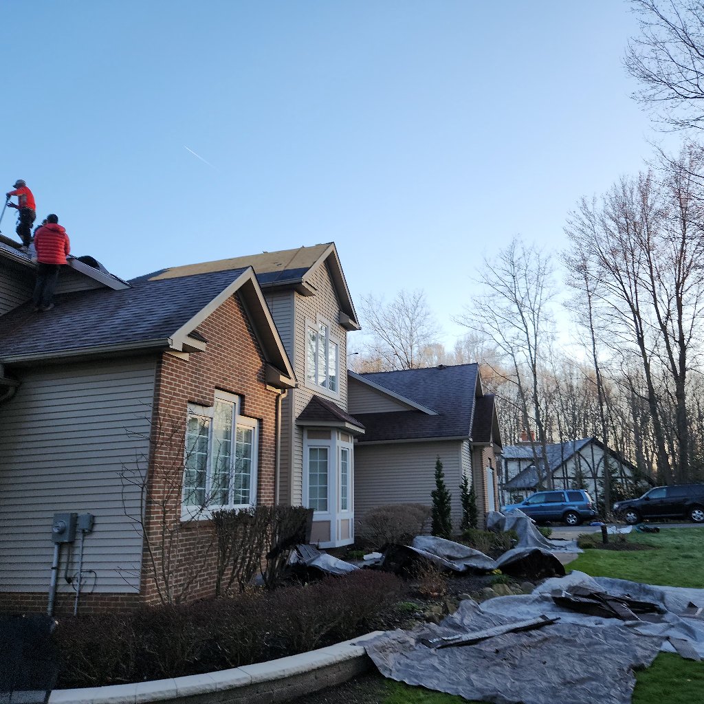Hail Damage Restoration - Chagrin Falls - Before